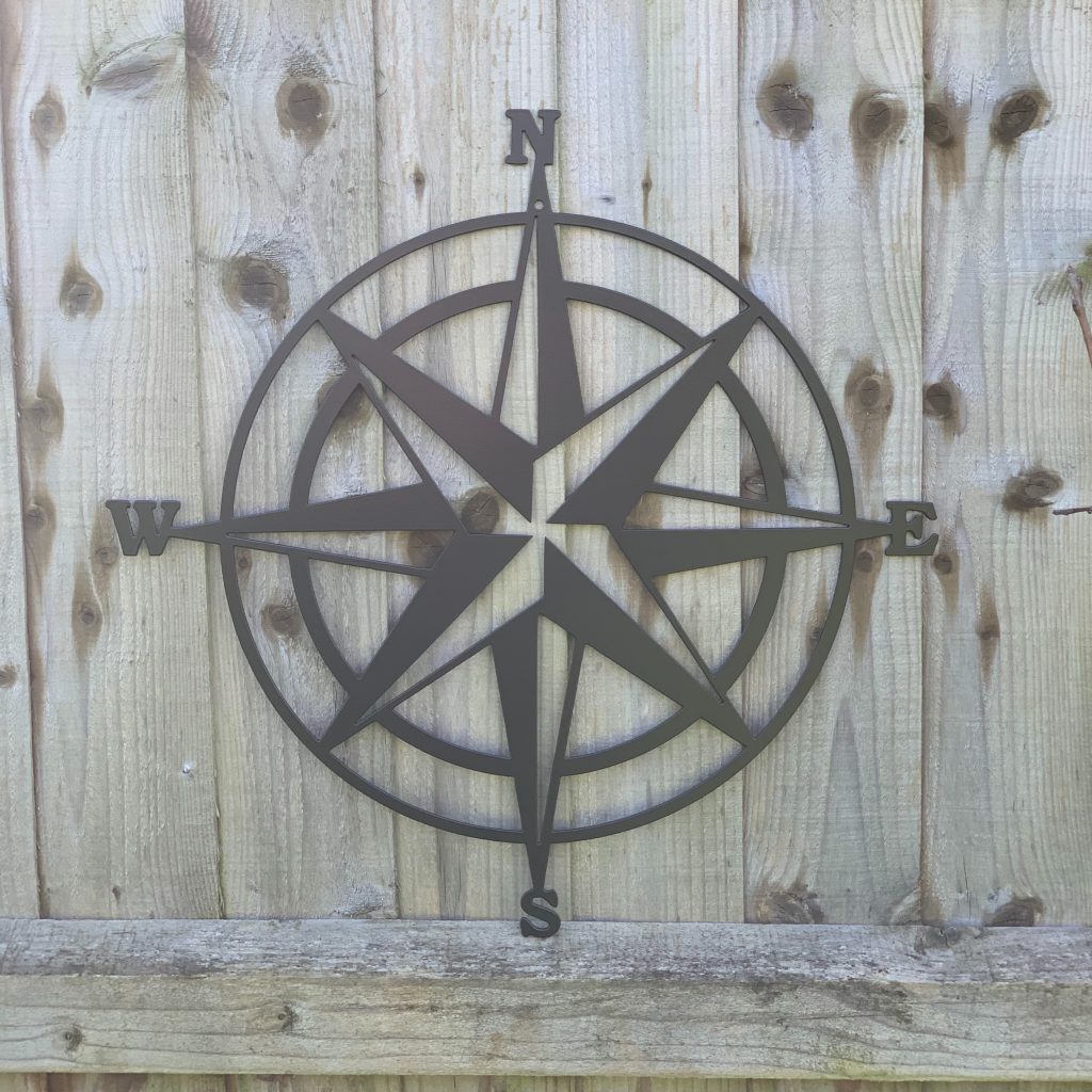 Compass rose - My Metal Garden